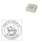 Benutzerdefiniertes Schlafkissen in einer Teacup-B Gummistempel (Stempel)