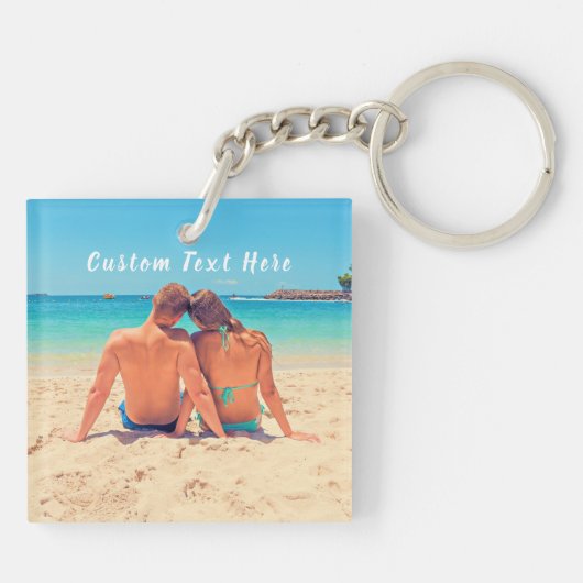 Benutzerdefiniertes Schlüsselanhänger-Geschenk für Schlüsselanhänger (Rückseite)