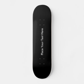 Benutzerdefiniertes Schwarz Skateboard