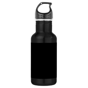 Benutzerdefiniertes Schwarzes Design Hinzufügen vo Edelstahlflasche