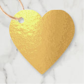 Benutzerdefiniertes schwarzes einfaches Design Fot Geschenkanhänger (Vorderseite)