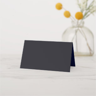 Benutzerdefiniertes schwarzes einfaches Design Fot Platzkarte