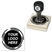 Benutzerdefiniertes Schwarzes Personalisiertes Rou Gummistempel (Stempel)