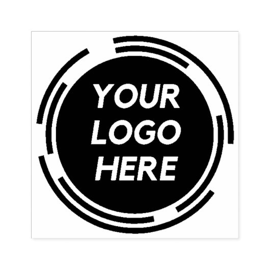 Benutzerdefiniertes Schwarzes Personalisiertes Rou Gummistempel (Prägung)