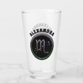 Benutzerdefiniertes Scorpio Glas (Rückseite)