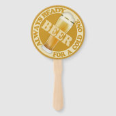 Benutzerdefiniertes Set für den BEER-Handventilato Fächer (Vorderseite)