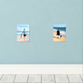 Benutzerdefiniertes Set für Foto- und Text-Wall-Ku (Holzboden)