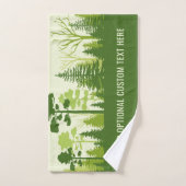 Benutzerdefiniertes Set Grünwald Handtuch (Handtuch)