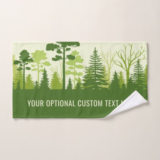 Benutzerdefiniertes Set Grünwald Handtuch (Handtuch)