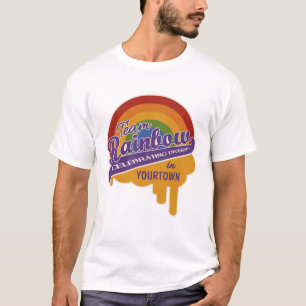 Benutzerdefiniertes Shirt für Team Rainbow - Stil