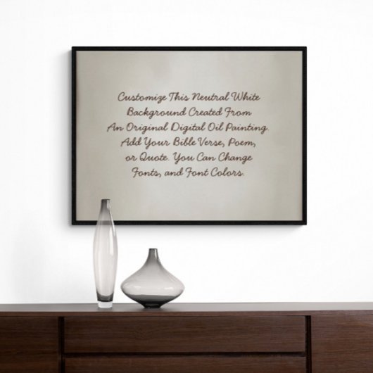 Benutzerdefiniertes Sign Laden Sie Ihre eigenen Wo Poster