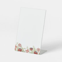 Benutzerdefiniertes Signieren von Burgundy-Wildblu