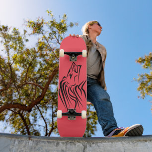 Benutzerdefiniertes Skateboard mit Running Lion