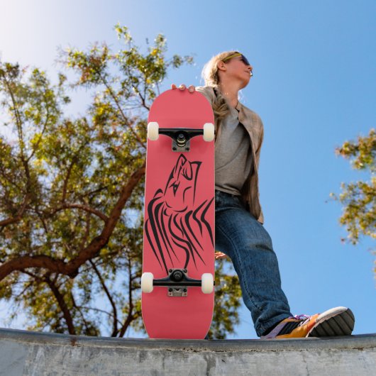 Benutzerdefiniertes Skateboard mit Running Lion (Außenbereich 1)