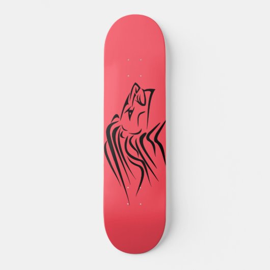 Benutzerdefiniertes Skateboard mit Running Lion (Vorderseite)