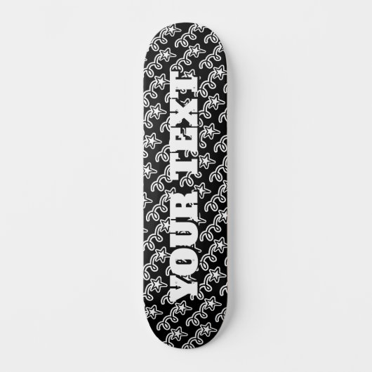 Benutzerdefiniertes Skateboarddesign mit Sternmust Skateboard (Vorderseite)