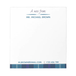 Benutzerdefiniertes Skript aus Name E-Mail Tel Kar Notizblock