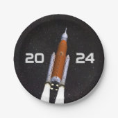 Benutzerdefiniertes SLS-Platzhalterprüfungspapier Pappteller (Vorderseite)