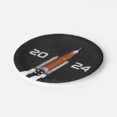 Benutzerdefiniertes SLS-Platzhalterprüfungspapier Pappteller (Schrägansicht)