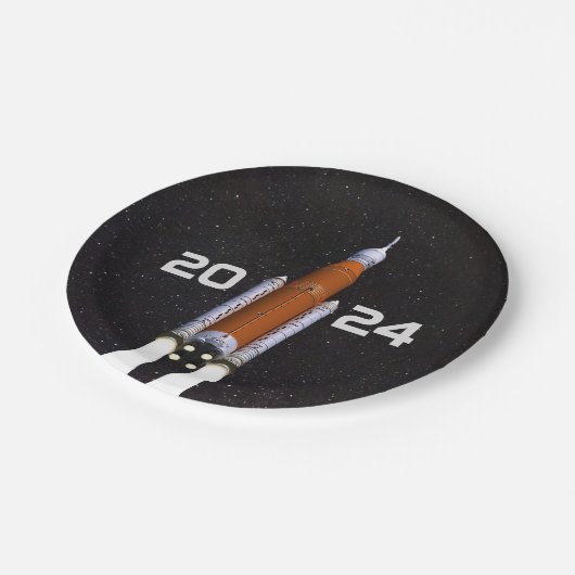 Benutzerdefiniertes SLS-Platzhalterprüfungspapier Pappteller (Schrägansicht)