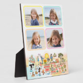 Benutzerdefiniertes SoCal 8x10 - 4 hoch Fotoplatte (Seite)