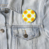 Benutzerdefiniertes Sonnenblumenmuster Button (Beispiel)