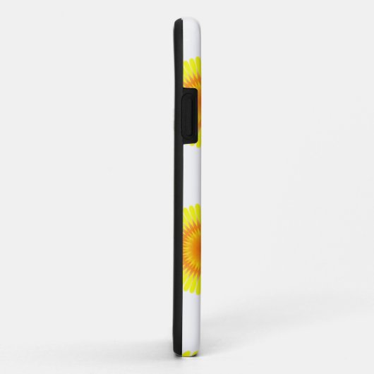 Benutzerdefiniertes Sonnenblumenmuster Case-Mate iPhone Hülle (Hinten/Rechts)