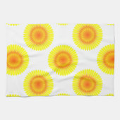 Benutzerdefiniertes Sonnenblumenmuster Küchentuch (Horizontal)