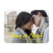 Benutzerdefiniertes Speichern des Datumsfelds - Fo Magnet (Horizontal)