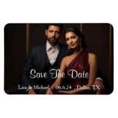 Benutzerdefiniertes Speichern des Datumsfensters Magnet (Horizontal)