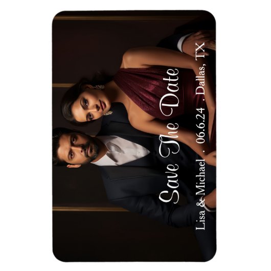 Benutzerdefiniertes Speichern des Datumsfensters Magnet (Vertikal)