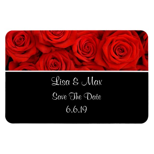 Benutzerdefiniertes Speichern des Datumsfensters Magnet (Horizontal)