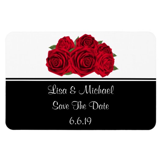 Benutzerdefiniertes Speichern des Datumsfensters Magnet (Horizontal)