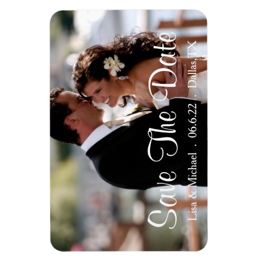 Benutzerdefiniertes Speichern des Datumsfensters Magnet (Vertikal)