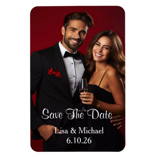 Benutzerdefiniertes Speichern des Datumsfensters Magnet (Vertikal)