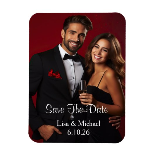 Benutzerdefiniertes Speichern des Datumsfensters Magnet (Vertikal)