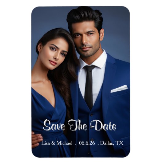 Benutzerdefiniertes Speichern des Datumsfensters Magnet (Vertikal)