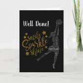 Benutzerdefiniertes Spielerthema gut Handling Netb Karte (Vorderseite)