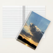 Benutzerdefiniertes Spiral Cloud Nine Notizbuch (Innen)