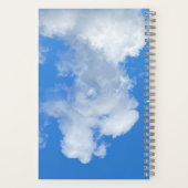 Benutzerdefiniertes Spiral Cloud Nine Notizbuch (Rückseite)