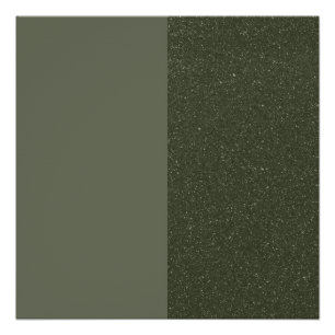 Benutzerdefiniertes Split Matte Noise Moss Green G Poster