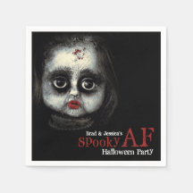 Benutzerdefiniertes Spooky AF-Halloween-Party