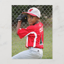 Benutzerdefiniertes Sportbild / Foto Postkarte