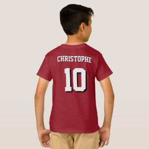 Benutzerdefiniertes Sporttrikot – Name, Nummer und T-Shirt