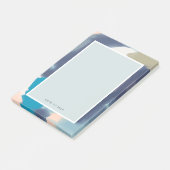 Benutzerdefiniertes Sprichwort Pinselstriche Strok Post-it Klebezettel (angewinkelt)