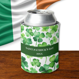 Benutzerdefiniertes St. Patricks Day Grünes Wasser Dosenkühler