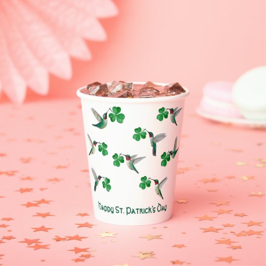 Benutzerdefiniertes St. Patrick's Pappbecher (Insitu)