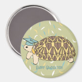 Benutzerdefiniertes Star Tortoise Abschluss Magnet (Vorderseite/Rückseite)