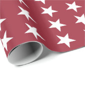 Benutzerdefiniertes Star-Wrapper Geschenkpapier (Rolleneckpunkt)