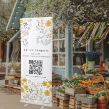 Benutzerdefiniertes Stehendes Stand-Schild Blumenm
